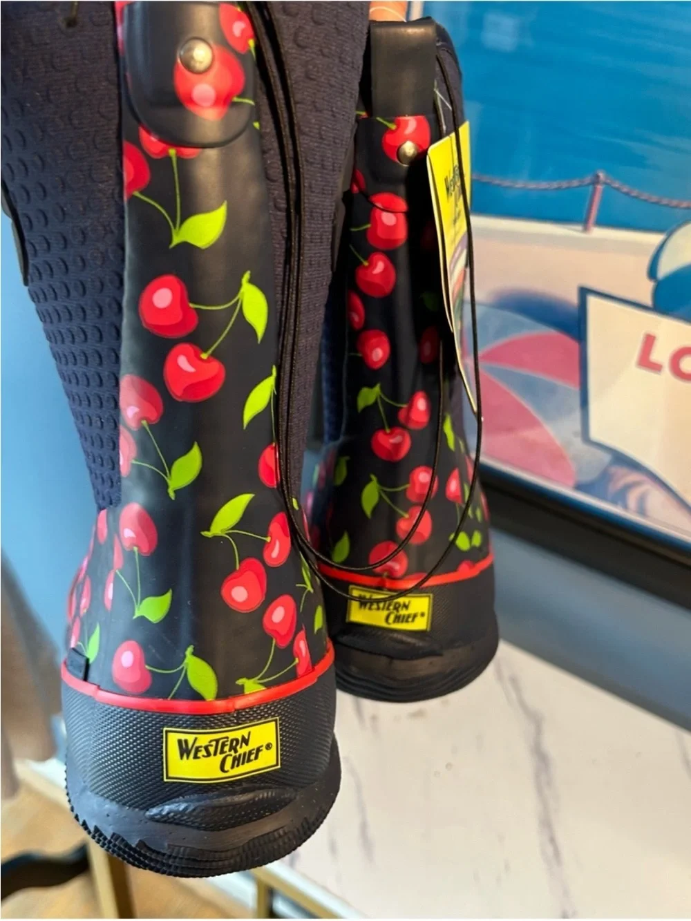 🍒Western Chief Cherry Print Boots